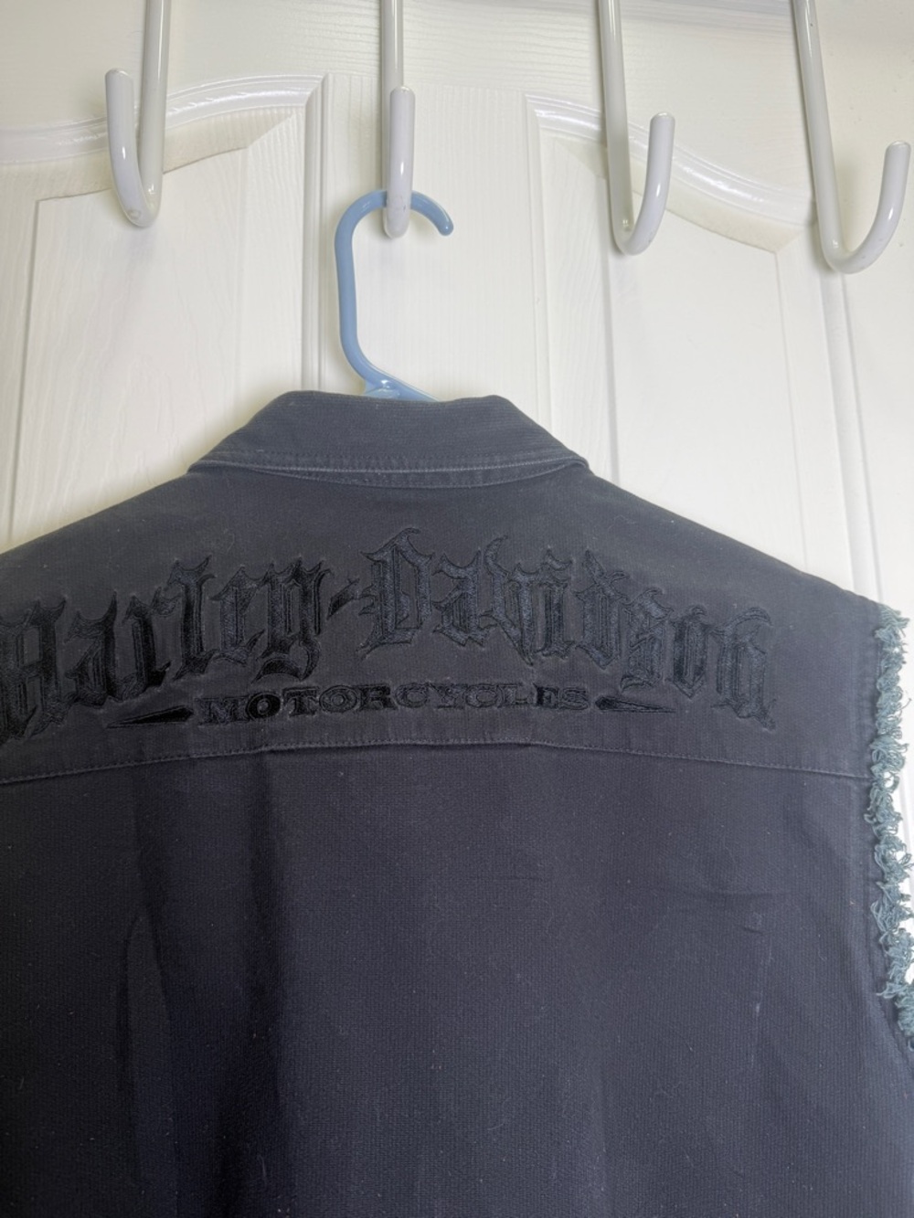 Harley vest medium men's denim new nwt - Picture 8 of 8